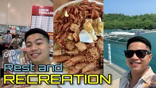 Vlog 62 Rest and Recreation | Travel and Food Vlogs | Puerto Galera | Big Bad Wolf | Lomi Batangas