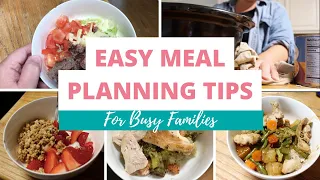 Easy Meal Planning Tips to Help You Save Money and Time