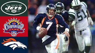 Jets vs Broncos 1998 AFC Championship