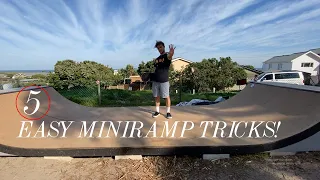 5 Easy Mini Ramp Tricks for Beginners!