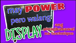 my power pero walang display paano irepair, step by step tutorial