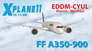FF A350-900 XWB (1.6.13) FLIGHT EDDM-CYUL