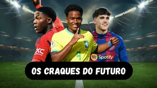 QUEM SÃO AS MAIORES PROMESSAS DAS GRANDES SELEÇÕES DO FUTEBOL