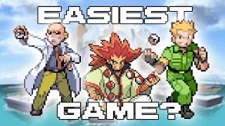 Easiest Possible Pokémon Game (According to Math)