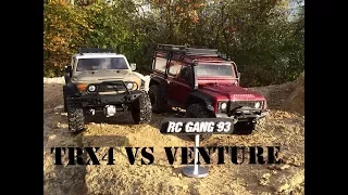 Battle TRAXXAS trx4 VS Hpi Venture