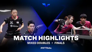 Jang/Jeon vs Togami/Hayata | Mixed Doubles Final | WTT Star Contender Doha 2021