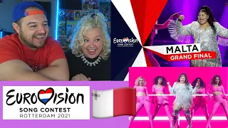 Malta - Destiny - Je me casse - Eurovision 2021 - Grand Final | COUPLE REACTION VIDEO