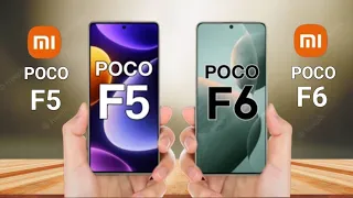 Poco F6 vs Poco F5 | Poco F5 vs Poco F6 | #Pocof6vspocof5 |Full Comparison @ChotaTech1