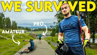 We Tried Roller Skiing with a Pro - Norway´s dangerous sport