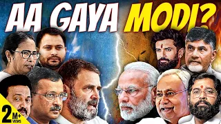 EXIT POLL 2024 - Massive Upset In Store For INDIA Block on 4th June? | Akash Banerjee