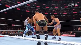 DIY vs. The New Day vs. The Creed Brothers - WWE RAW April 15 2024 - Raw 4/15/24