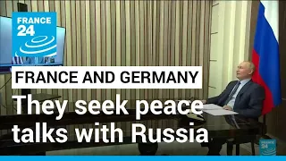 EU Summit: France and Germany seek fresh peace talks with Russia • FRANCE 24 English