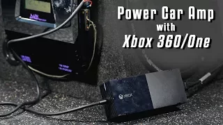 How To Power Car Sub/Amp In Your House | Using Xbox 360/Xbox One Power Supply