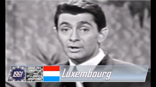 eurovision 1961 Luxembourg 🇱🇺 Jean Claude Pascal - Nous les amoureux 🏆