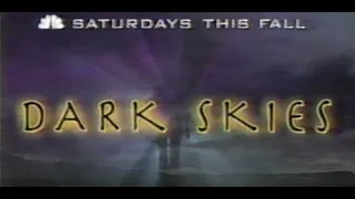 Dark Skies NBC Series Premiere Commercial 1996 - 90s Commercials