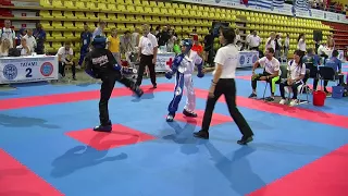 Nikolay Petrov v Claudio Nativo WAKO European Championships 2017