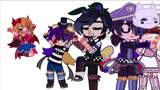 Aftons rate eachother! (My au!) Fnaf Gacha Afton Family