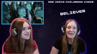 One Voice Childrens Chior | Believer | First Time Hearing | 3 Generation Reaction