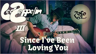 Led Zeppelin - Since I've Been Loving You Guitar Solo Cover