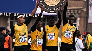 Jamaica's Excelsior Eagles Win High School Boys Championship at the 2024 Penn Relays in 40.45