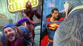 Suicide Squad: Kill the Justice League - All Game Over Scenes