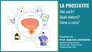 Prostatite: che cos’è? Che sintomi dà? Come si cura?