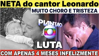 AGORA: Neta do cantor Leonardo aos 4 meses INFELlZMENTE triste notícia ACABA de ser confirmado atrav