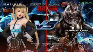 Dead Or Alive 5 Last Round Gameplay HD Android/IOS - PPSSPP emulator
