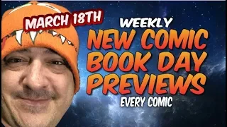 NEW COMIC BOOK DAY PREVIEWS for March 18th, 2020 EVERY SINGLE COMIC BOOK RELEASING NCBD Comics