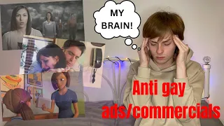 Gay guy reacts to Anti gay ads/commercials