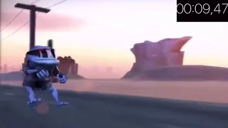 Crazy Frog (Speddrun!!!) I like to move it (TOTAL SCORE GO CHECK!!!!!) Read Description