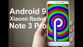 Installed Android 9 on Xiaomi Redmi Note 3 Pro