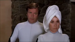 Beautiful Stefanie Powers wears Sexy White Wetsuit