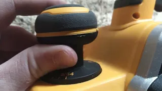 How To - Zeroing Dewalt Cordless Hand Planer (Tune/Calibrate)