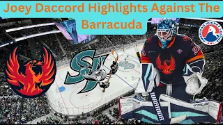 Joey Daccord 30 Saves Against San Jose Barracuda | Highlights