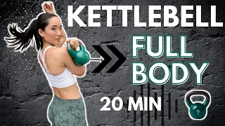 KETTLEBELL Full Body Sculpt Workout- Strength & Fat Burn // No Repeat