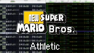 Athletic (New Super Mario Bros.) 8 / 16-bit [Famitracker VRC6 / SNES SPC Cover]