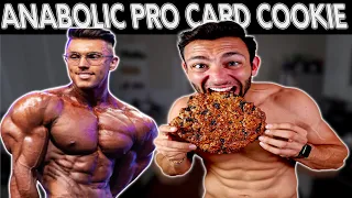 Making @BrandonHarding's ANABOLIC Pro Card Cookie! All Calories and Macros Shown