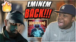 THE RAP BOOGYMAN IS BACK!!! Eminem - Houdini REACTION