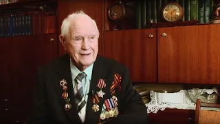 Михаил Шувалов - ветеран ВОВ, кавалер ордена Славы III степени, г. Анжеро-Судженск
