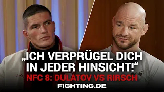 "Du bist nicht auf meinem Level!" | Face Off: Dulatov vs Rirsch | NFC 8 - FIGHTING