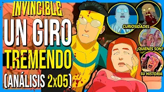 💥INVENCIBLE Temporada 2 Capítulo 5 | Análisis, Curiosidades y Referencias (Serie VS Cómic)