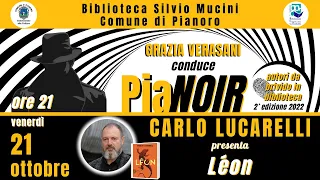 Carlo Lucarelli presenta "Léon"