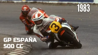 1983 Gran Premio de España 500cc. Circuito del Jarama.