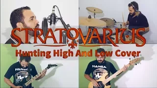 Stratovarius - Hunting High And Low - Split Screen Cover