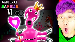 GARTEN OF BANBAN 6 - FULL GAME PLAY ALL BOSSES! (LANKYBOX REACTION!)