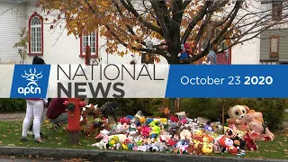 APTN National News October 23, 2020 – Tensions rise again in Caledonia, Community in mourning