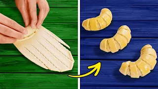 Easy Dough Shaping Tricks And Cool Pastry Ideas