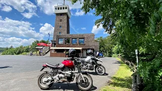 Motorradtour Rund um die Wasserkuppe Rhön Juli 2021