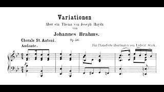 Johannes Brahms - Variations on a Theme by Haydn, Op. 56 (Arr. Ludwig Stark)